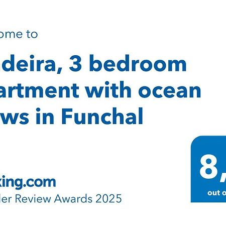 Madeira, 3 Bedroom Apartment With Ocean Views In Funchal Екстериор снимка